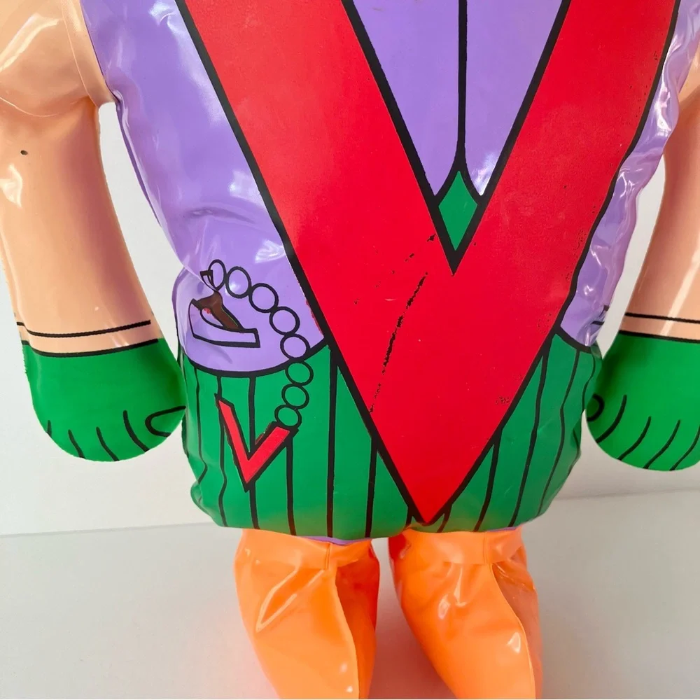 Vintage 1971 The Letter People Inflatable Alphabet Letters 13” Mr V